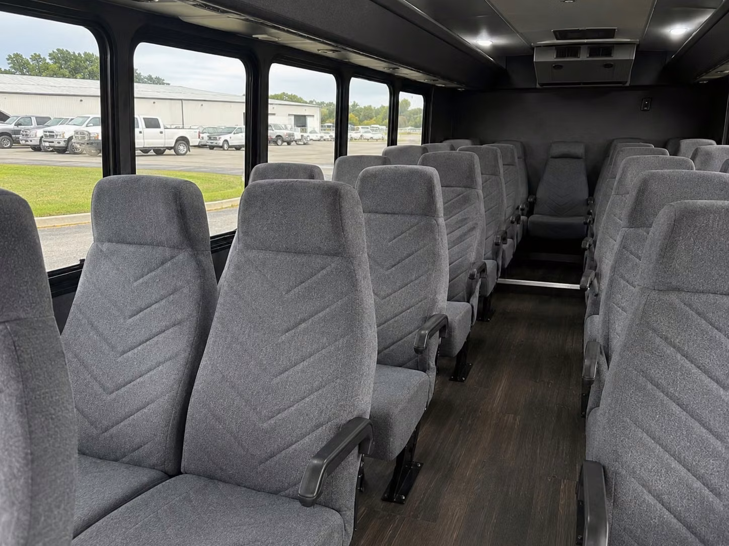 15 passenger minibus inside