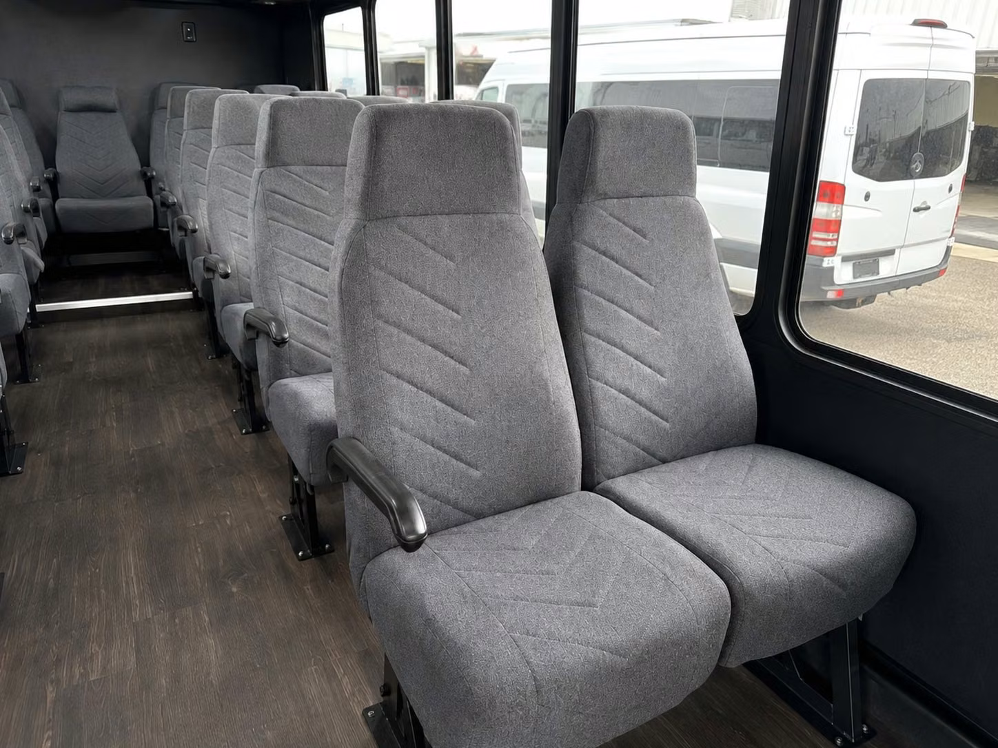 20 passenger minibus inside