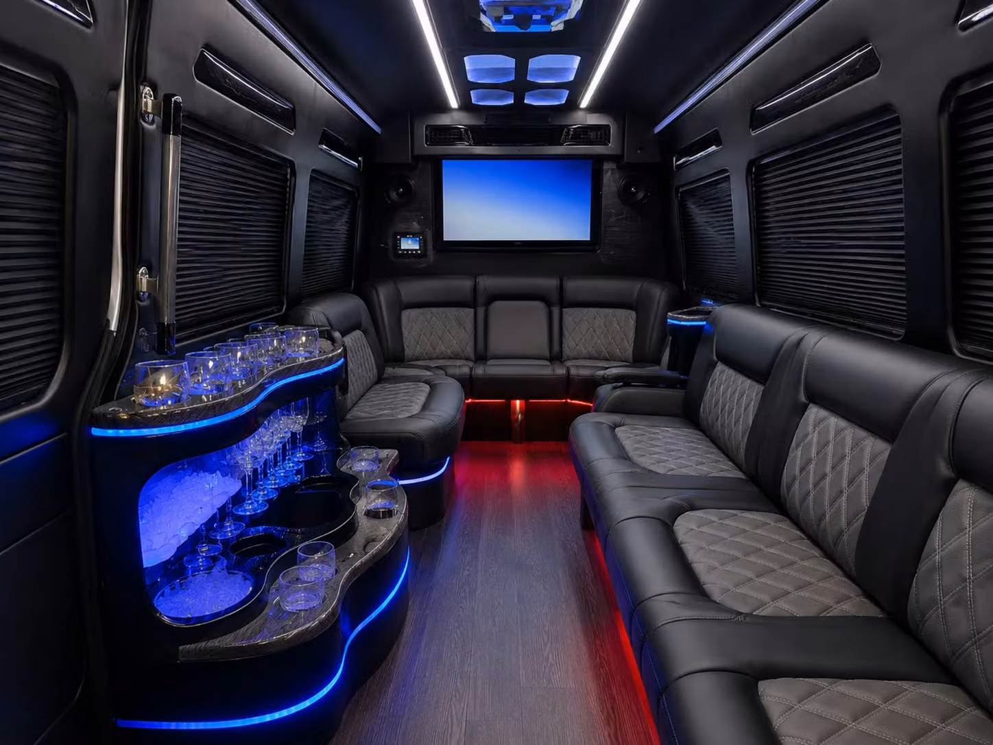 bus rental options for davie trips