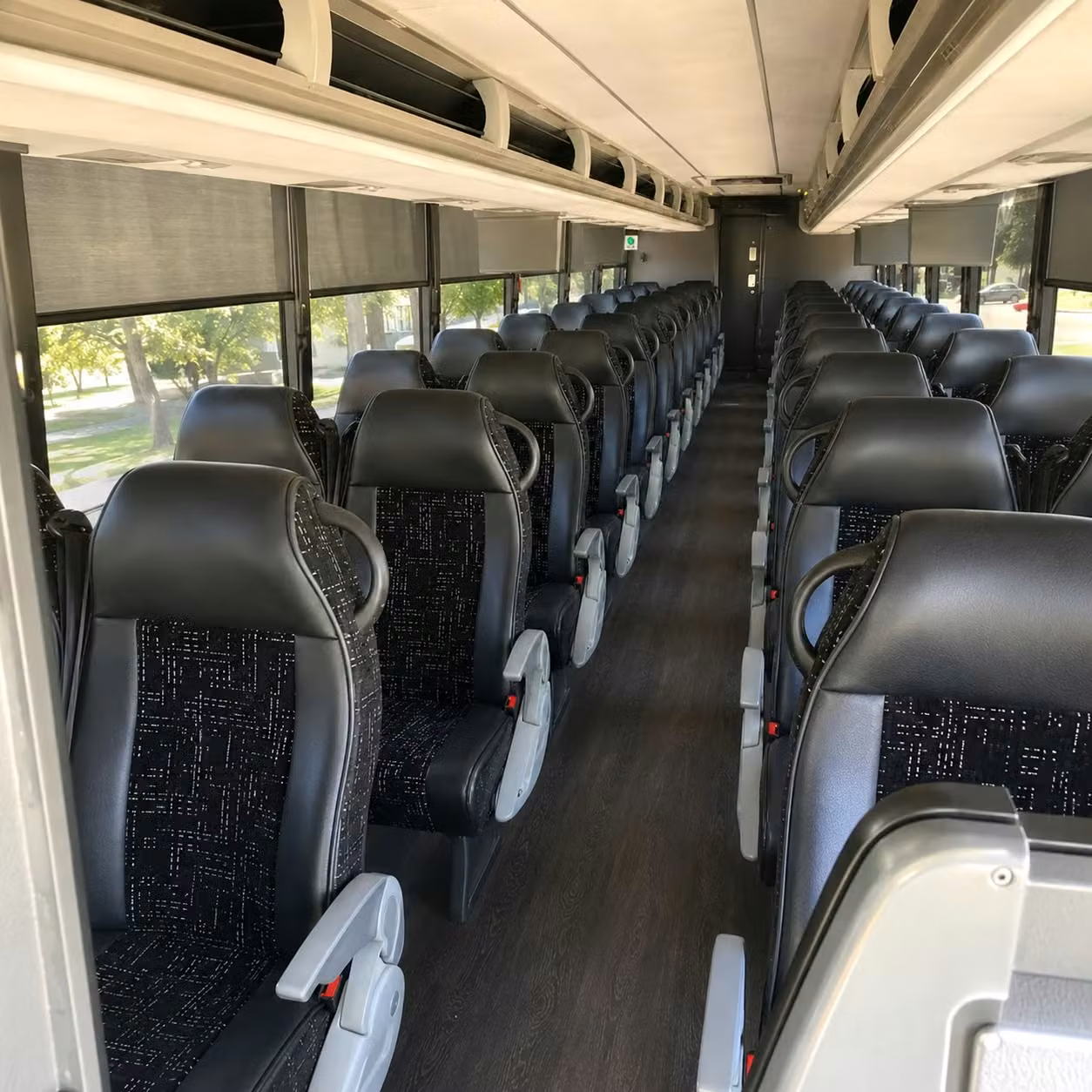 charter buses for multi venue davie wedding weekends