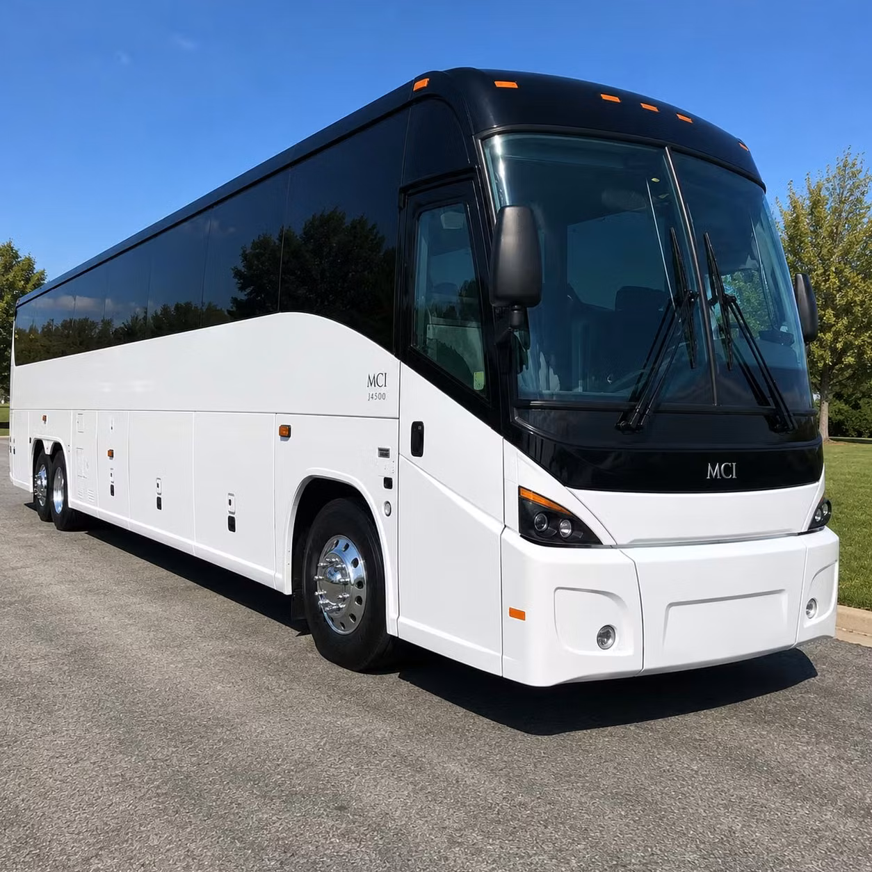 davie 56 passenger charter bus rental