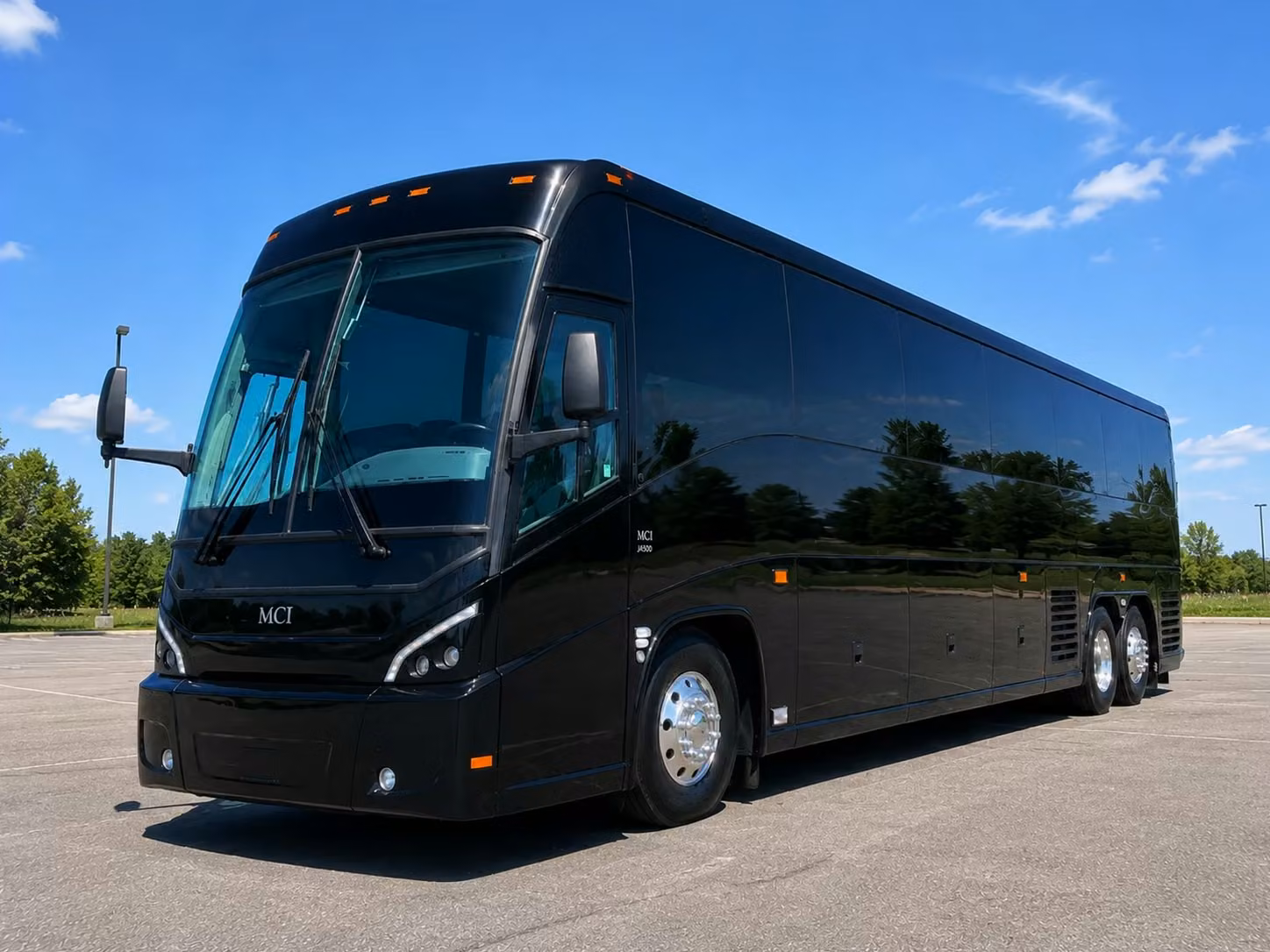 davie charter bus rental fleet