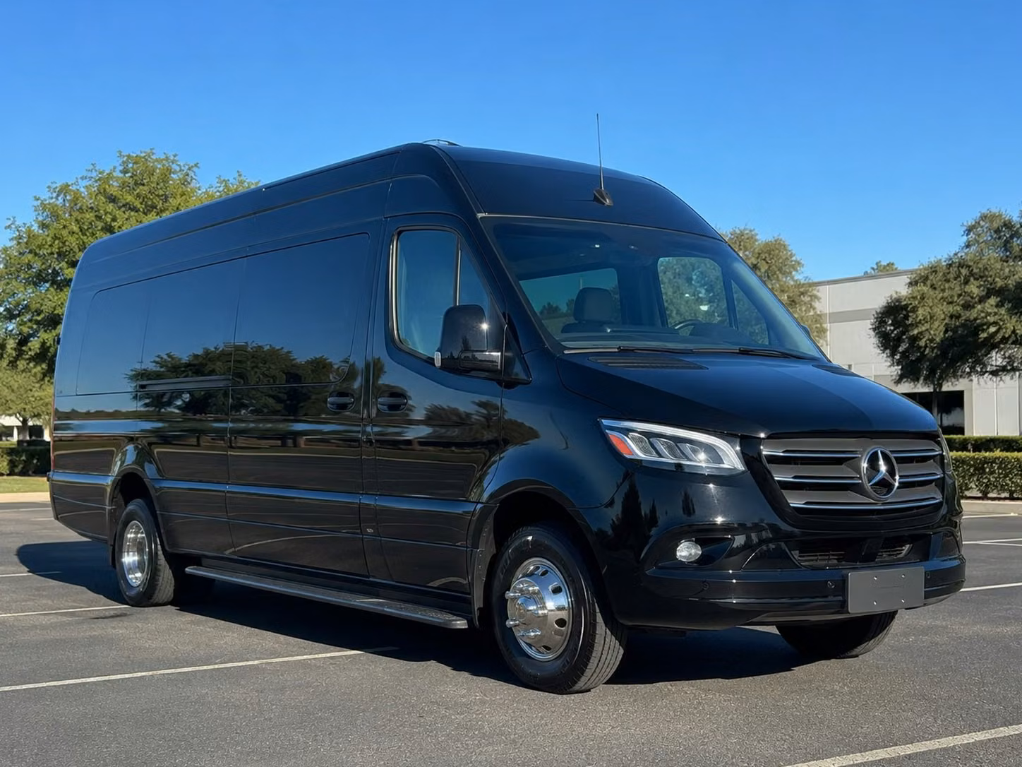 sprinter van with driver